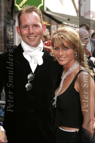 Amsterdam 1 juni 2004
Premiere Harry Potter in Tuschinski .
Milika Peterzon met vriend