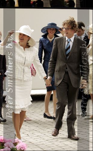 Den Haag 12 juni 2004
Doop Prinses Amalia in grote kerk Den Haag.
Prinses Annette en Prins Bernhard jr