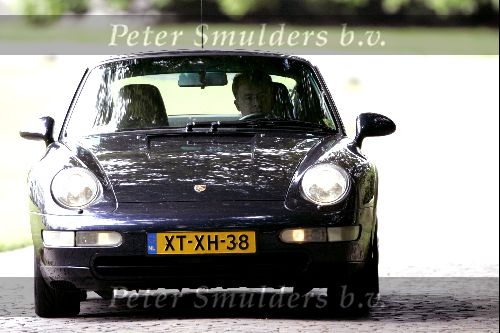 Soestdijk 29 juni 2004
93e Verjaardag Prins Bernhard op Soestdijk.  
Prins Friso in Porsche 911