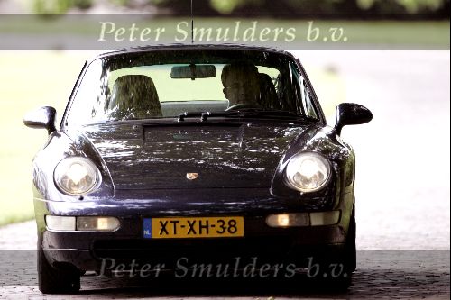 Soestdijk 29 juni 2004
93e Verjaardag Prins Bernhard op Soestdijk.  Prins Friso in Porsche 911
