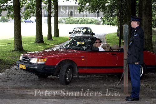Soestdijk 29 juni 2004
93e Verjaardag Prins Bernhard op Soestdijk. 
Prins Jaime in saab cabrio