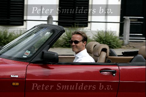 Soestdijk 29 juni 2004
93e Verjaardag Prins Bernhard op Soestdijk. 
Prins Jaime in saab cabrio