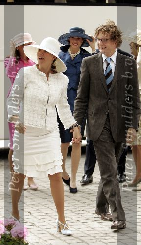 Den Haag 12 juni 2004
Doop Prinses Amalia in grote kerk Den Haag.
Prinses Annette en Prins Bernhard jr