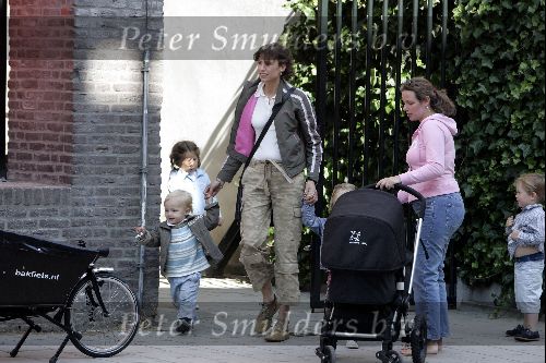 Amsterdam 16 juni 2004
Prinses Annette met zoontje Sam en   Prinses Marilene