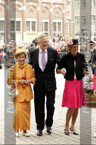 Den Haag 12 juni 2004
Doop Prinses Amalia in grote kerk Den Haag.
Prinses Christina Pieter v Vollenhoven en Prinses Irene