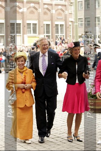 Den Haag 12 juni 2004
Doop Prinses Amalia in grote kerk Den Haag.
Prinses Christina Pieter v Vollenhoven en Prinses Irene