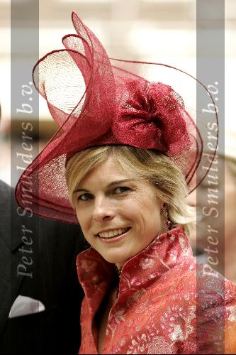 Den Haag 12 juni 2004
Doop Prinses Amalia in grote kerk Den Haag.
Prinses Laurentien