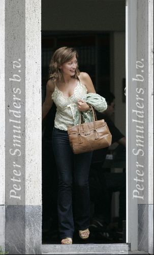Amsterdam 17 juni 2004
Rebecca Loos  na casting bij Kemna Casting