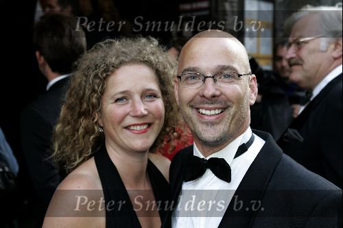 Amsterdam 1 juni 2004
Premiere Harry Potter in Tuschinski 
Rob Kamphues met vrouw