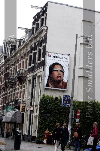 Amsterdam 23 juni 2004
Sunblade reclame op v Baerlestraat