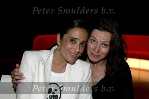 Amsterdam 28 juni 2004
Presentatie nieuw blad Pulse in Angel Studio\'s. 
Suzanne Kleeman met vriendin