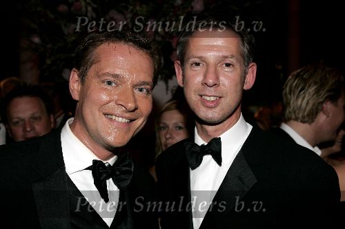 Rotterdam 6 juni 2005
Uitreiking Johnny Kraaykamp Musical awards in nieuwe  luxor.
Albert verlinde en Onno Hoes