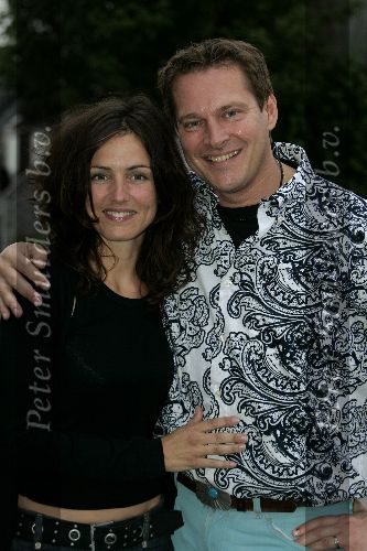 Kortenhoef 17 juni 2005
Afscheidsfeestje Boulevard bij de Zuwe.
Albert Verlinde en Daphne Bunskoek.