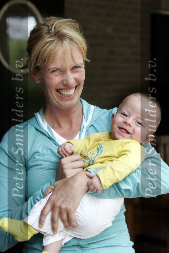 Erp 16 juni 2005
Anky van Grunsven in Anky kleding met zoon Yannick