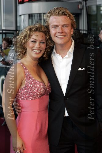 Amsterdam 6 juni 2005
Uitreiking Johnny Kraaykamp musical awards in Nieuwe luxor.
Antje Monteiro en Bastiaan Ragas