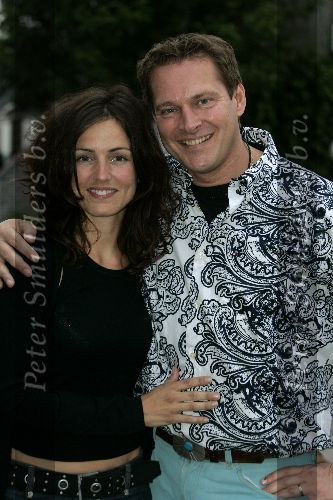 Kortenhoef 17 juni 2005
Afscheidsfeestje Boulevard bij de Zuwe.
Albert Verlinde en Daphne Bunskoek.