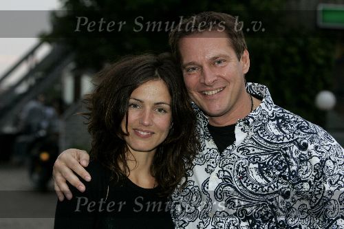 Kortenhoef 17 juni 2005
Afscheidsfeestje Boulevard bij de Zuwe.
Albert Verlinde en Daphne Bunskoek.