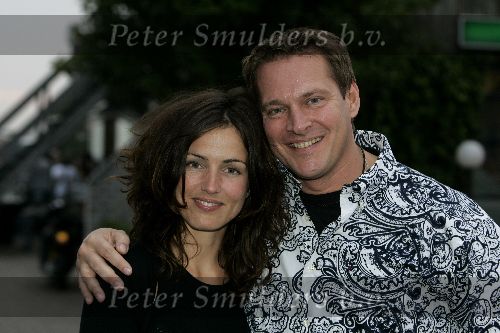 Kortenhoef 17 juni 2005
Afscheidsfeestje Boulevard bij de Zuwe.
Albert Verlinde en Daphne Bunskoek.