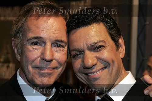 Rotterdam 6 juni 2005
Uitreiking Johnny Kraaykamp Musical awards in nieuwe  luxor.
Jos Brink en Frank Sanders