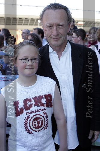 Amsterdam 19 juni 2005
Premiere de Cameleon in pathe arena.
Hidde Maas met zoon