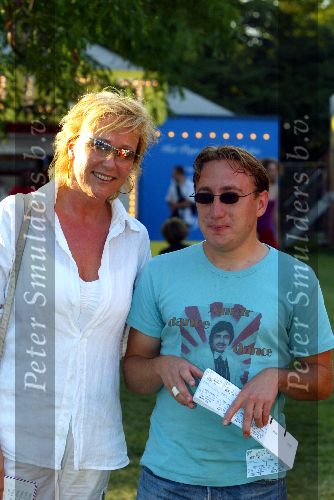 Amsterdam 2 augustus 2003
Inge Ipenburg op parade