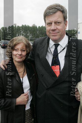Rotterdam 3 juni 2005
Premiere Circus du soleil  bij ahoy.
Burgemeester Rotterdam Ivo opstelten met vrouw