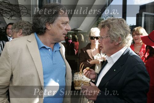 Amsterdam 14 juni 2005
Haringparty bij hilton hotel.
Jan Cremer en Jan des Bouvrie