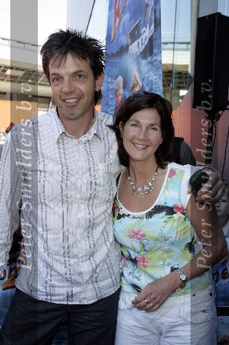 Amsterdam 19 juni 2005
Premiere de Cameleon in pathe arena.
Jan Douwe Kroeske met vrouw