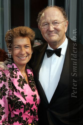 Amsterdam 6 juni 2005
Uitreiking Johnny Kraaykamp musical awards in Nieuwe luxor.
Joop v dEnde en Janine v d Ende