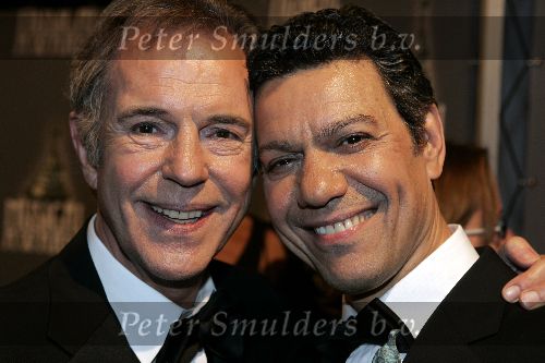 Rotterdam 6 juni 2005
Uitreiking Johnny Kraaykamp Musical awards in nieuwe  luxor.
Jos Brink en Frank Sanders
