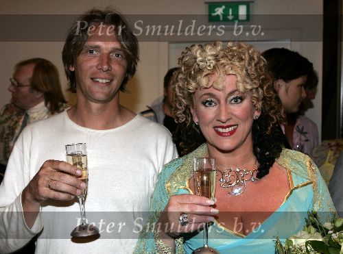 Amsterdam 8 juni 2005
Presentatie cd Karin Bloemen in Carre.
Norbert Sollewijn Gelpke en Karin