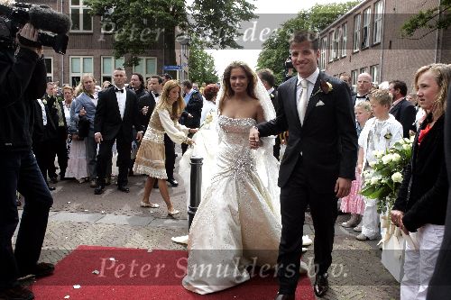 Heemskerk 10 juni 2005
Trouwen Sylvie Meis en Rafael v d Vaart