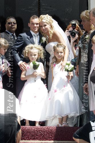 Maarssen 18 juni 2005
Wesley Sneijder en Ramona Streekstra trouwen .