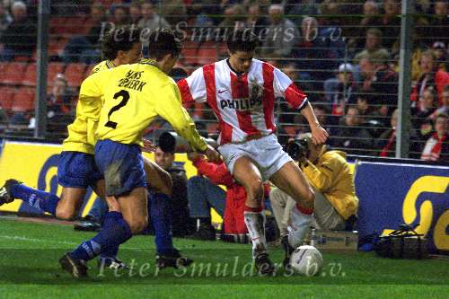 Eindhoven 13 Maart 1999
PSV-SC Cambuur 3-0
Davy Oyen