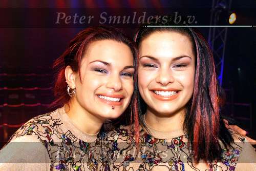 Hilversum 14 Maart 1999
Nat. Songfestival 1999
De vals zingende zusjes DOUBLE DATE
