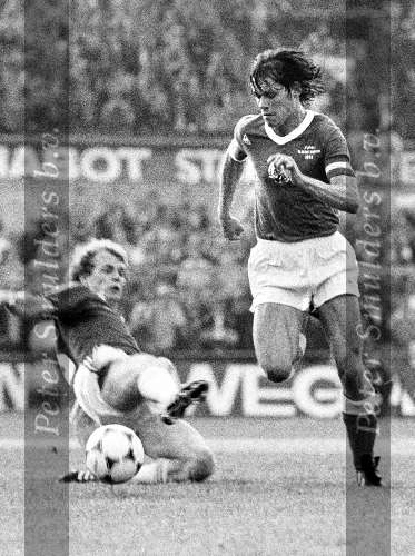 Amsterdam, 13 mei 1981
KNVB-beker finale in Olympisch stadion tussen
AJAX-AZ 67, eindstand 3-1
Frank Arnesen