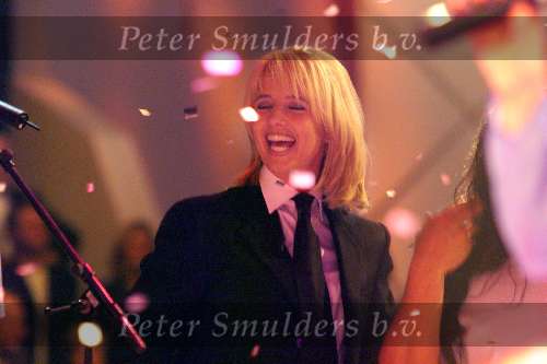 Hilversum 14 Maart 1999
Linda de Mol na afloop Nat. Songfestival 1999