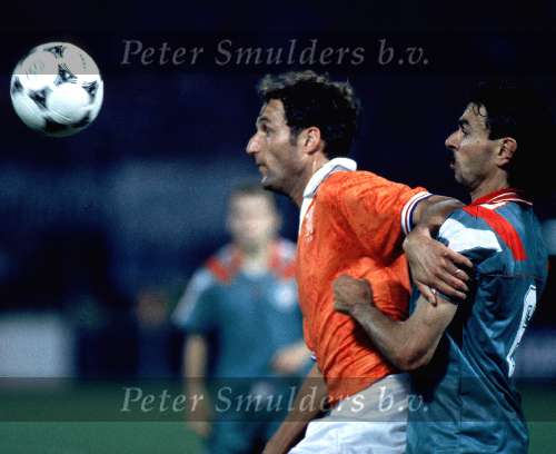Rene eijkelkamp als international spelend tegen Rusland
6 September 1995