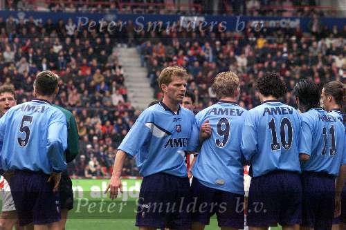 Eindhoven, 12 maart 2000
PSV-FC Utrecht, eindstand 2-1
Alfons Groenedijk