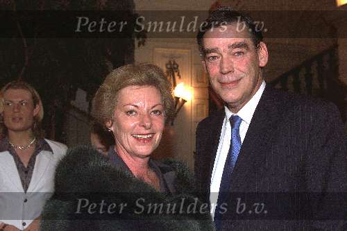 Amsterdam 13 maart 2000
Modeshow Frans Molenaar in het Amstel Hotel.
Carel Vuursteen  (ex-direkteur Heineken) met zijn vrouw