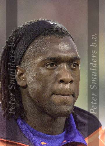 Brussel, 29 maart 2000
Belgie-Nederland, eindstand 2-2 in het Koning Boudewijn stadion vriendschappelijk wedstrijd
Clarence Seedorf