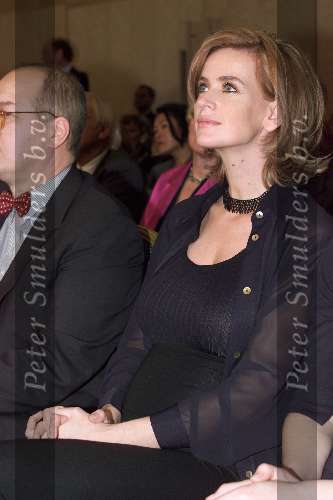 Amsterdam 11maart 2000
Modeshow van Mart Visser bij het Hilton hotel.
Daphne Deckers zwanger