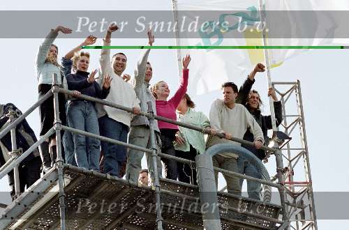 De Bus passagiers