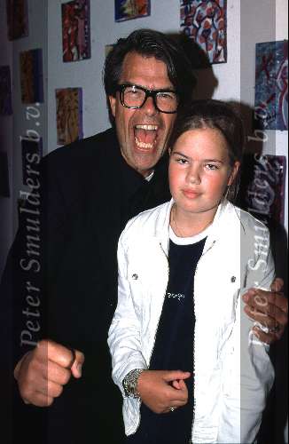 Amsterdam 6 juni 1999
Emile Ratelband met dochtertje.