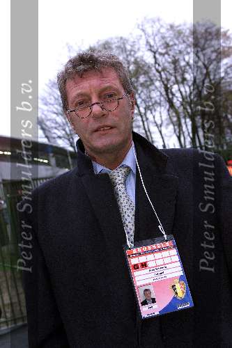 Brussel, 29 maart 2000
Belgie-Nederland, eindstand 2-2 in het Koning Boudewijn stadion vriendschappelijk wedstrijd
Frits Korbach