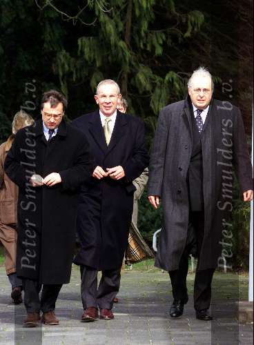 Hilversum, 11 mart 2000
Begrafenis Gitty Budie
Mart Smeets en Hans Kraaij Sr.