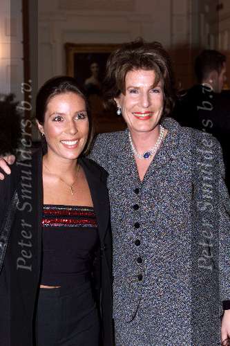 Amsterdam 13 maart 2000
Modeshow Frans Molenaar in het Amstel Hotel.
Janneke Brinkman met haar dochter