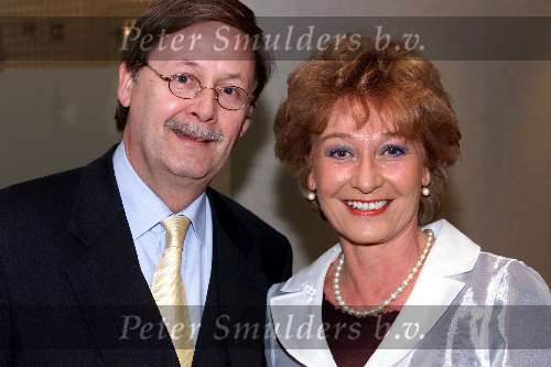 Amsterdam 11maart 2000
Modeshow van Mart Visser bij het Hilton hotel.
Lisette Hordijk met vriend