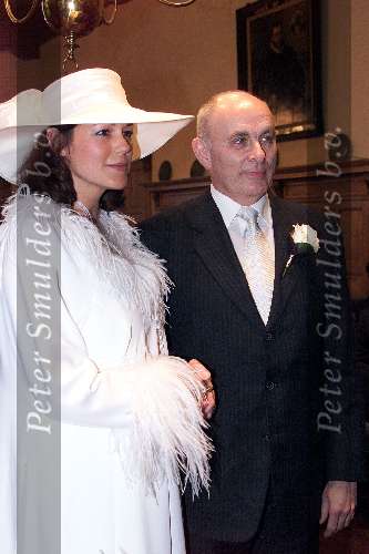 Zandvoort 24 maart 2000
Michael v Praag trouwt met Yvonne Mackaay