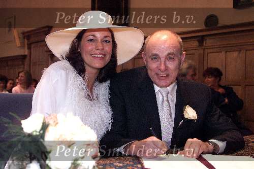 Zandvoort 24 maart 2000
Michael v Praag trouwt met Yvonne Mackaay